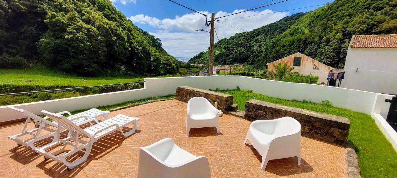 Вілла Casa Do Sanguinho Faial da Terra Екстер'єр фото